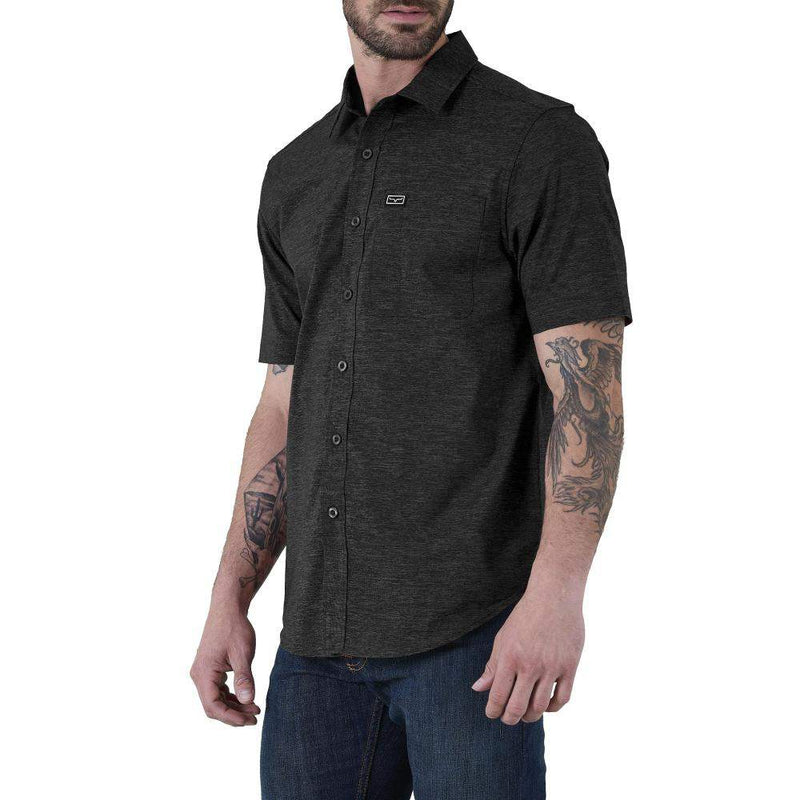 Kimes Ranch Men's Black Linville Button Down Shirt