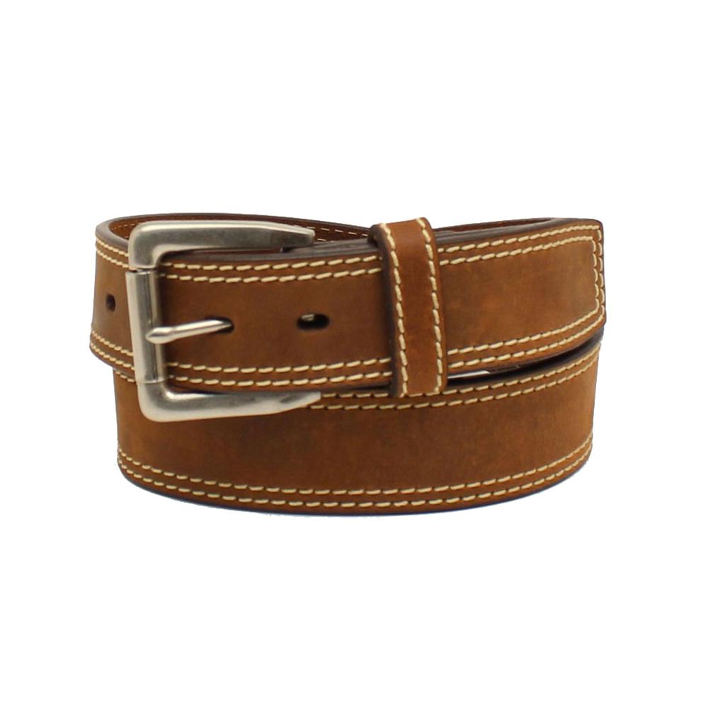 Ariat Men's Logo Concho Double Stitch Belt