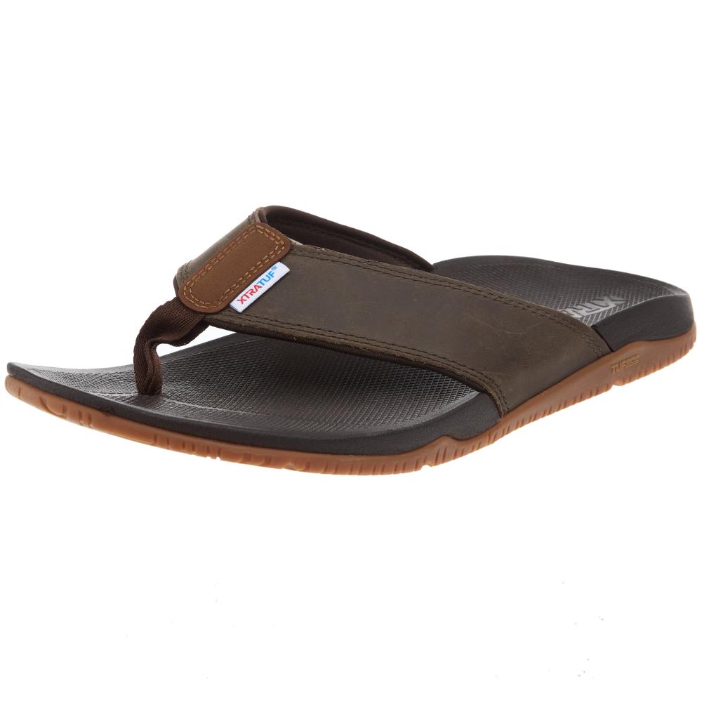 Xtratuf Men`s Auna Brown Flip Flop