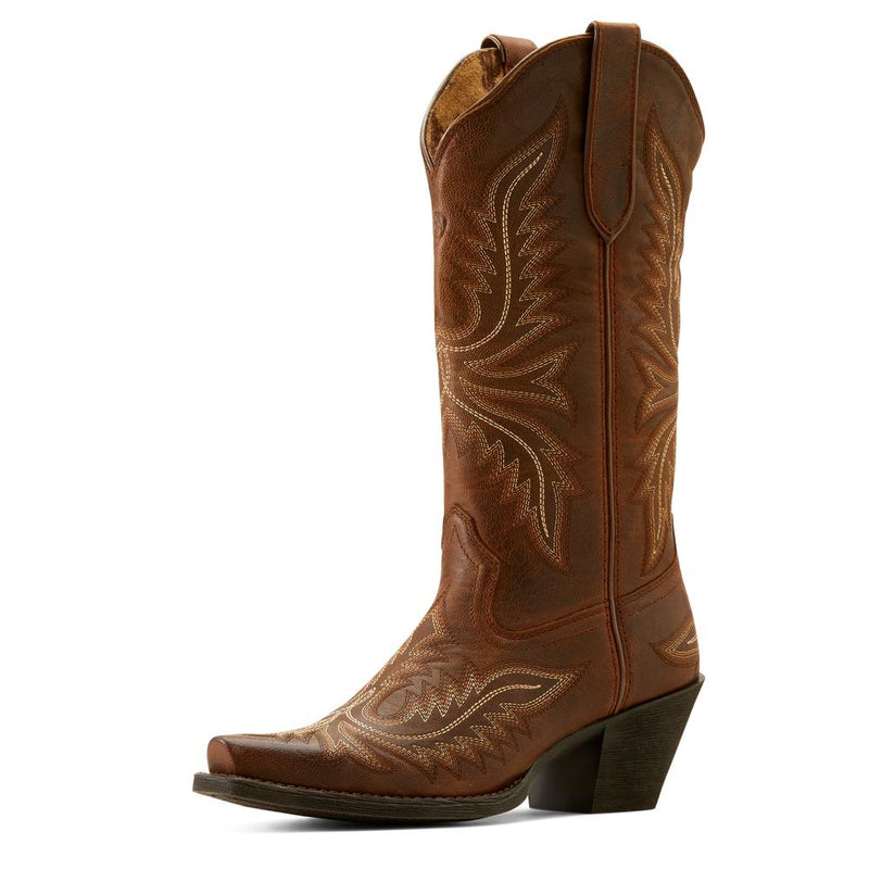 Women`s Rafter Tan Vamp and 12In Top Round Up Boot