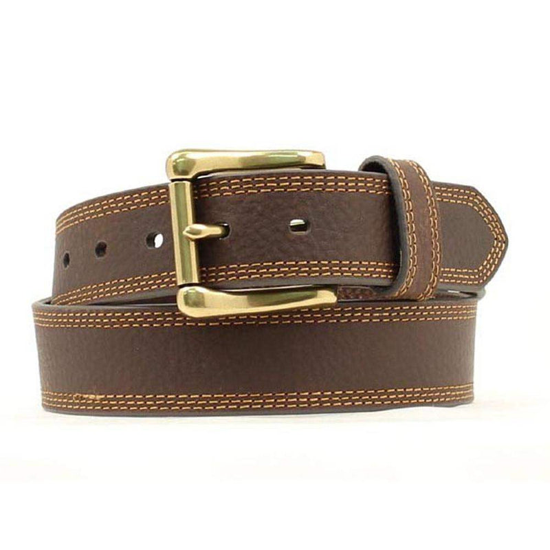 Nocona Men's Brown Leather Work Belt