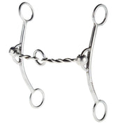 Flaharty Bits & Spurs RegLar Betty Twisted Wire Lifesaver Gag Bit