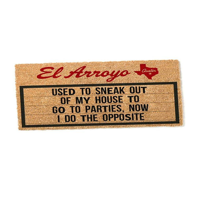 Used To Sneak Out Doormat
