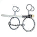 Hallie Combo Twisted Wire O Ring Gag Bit
