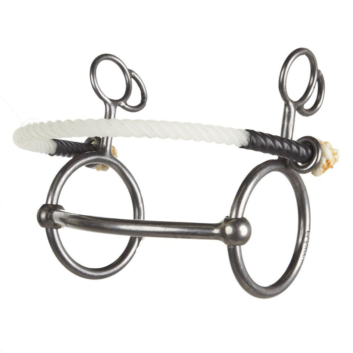 Hallie Combo Smooth Mullen O Ring Gag Bit