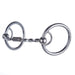 Locked O Ring Billy Allen Twisted Square Snaffle Gag Bit