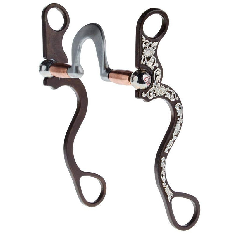 Avila Shank Equalizer Silver Floral Shank Bit