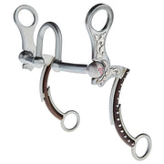 Switchback Silverado Silver Floral Shank Bit