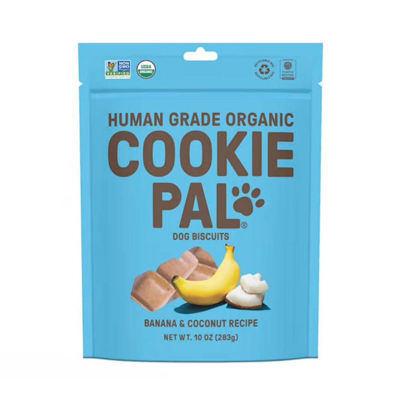 Cookie Pal Banana/Coconut Organic Dog Biscuits 10oz