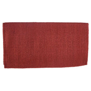 1314-94 San Juan Solid Tabasco 36x34 New Zealand Wool Saddle Blanket