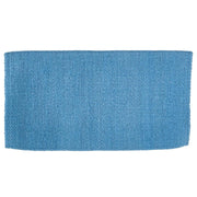 1314-99 San Juan Solid Niagara 36x34 New Zealand Wool Saddle Blanket
