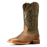 Men`s Crinkled Brown Cowboss Cowboy Boot