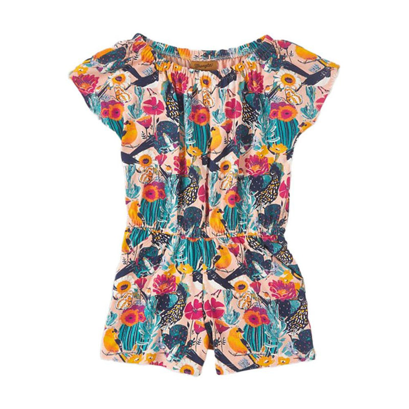 Girl's Floral Romper