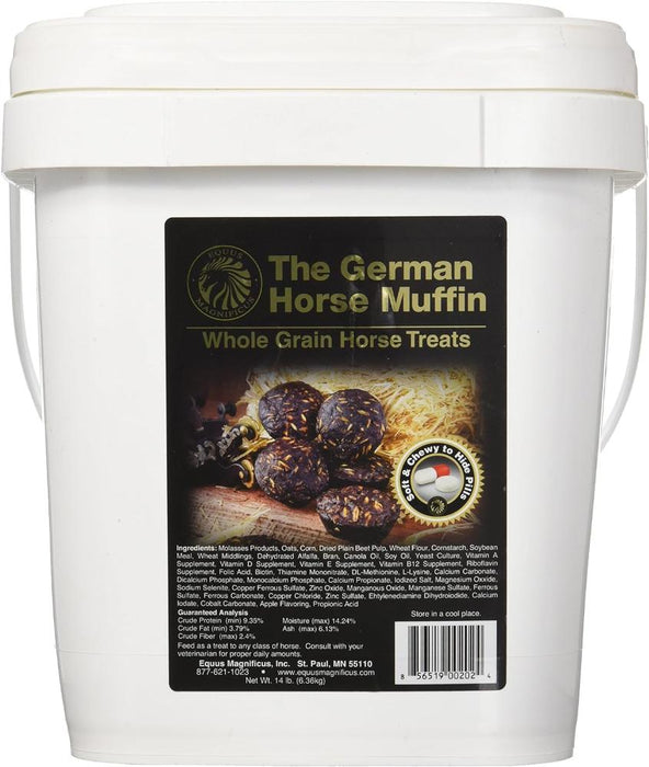 The German Horse Muffin 14lb Bucket