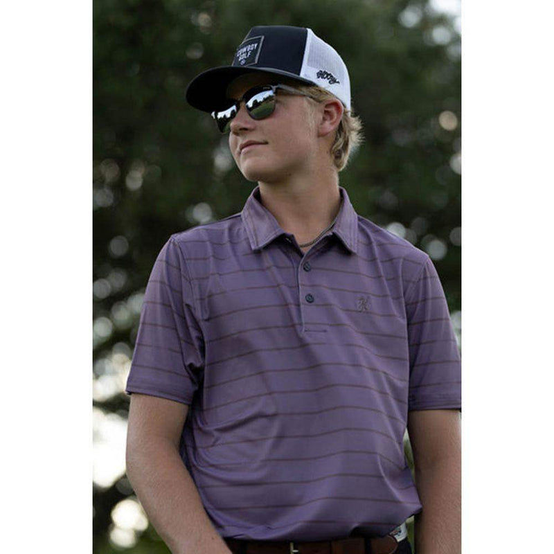 Mens Purple Polo Shirt