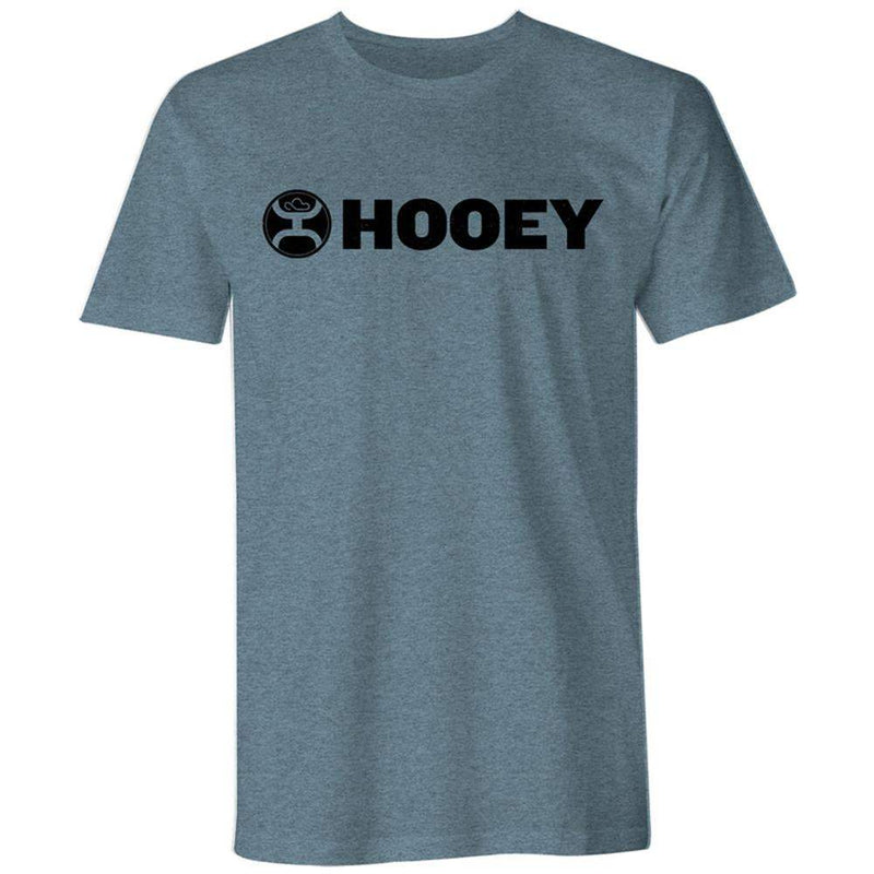 Hooey Mens Denim Logo TShirt