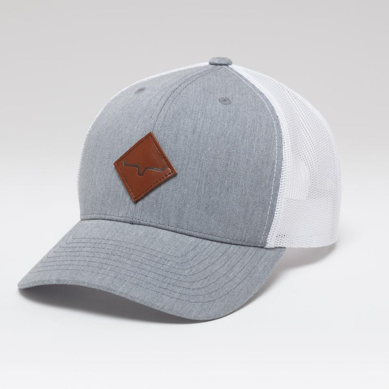 Diamond Heather White Cap