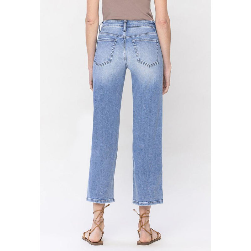 Womens Mid Rise Dad Jean
