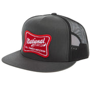 National Ropers Supply Black and Charcoal Cap