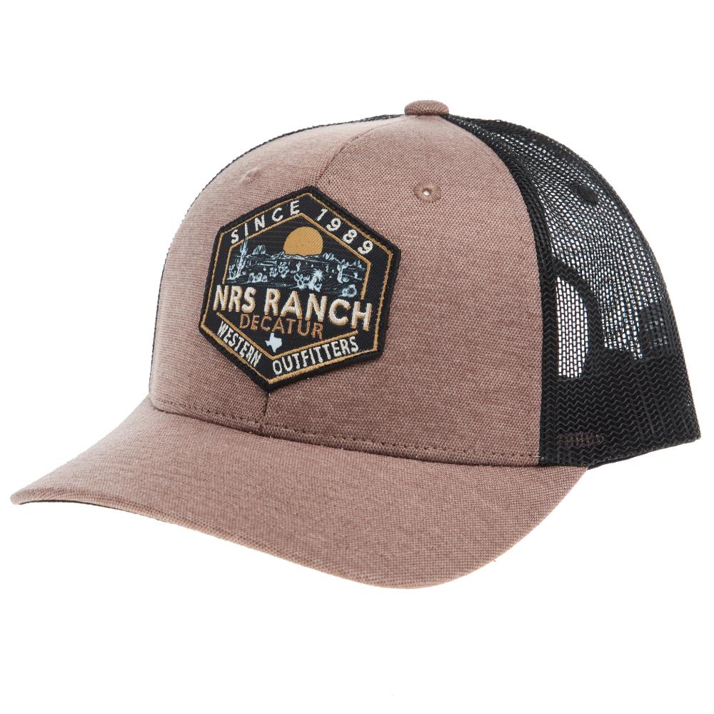 NRS Ranch Desert Logo Coffee and Black Cap