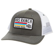 Ranch Grey and White Logo Cap