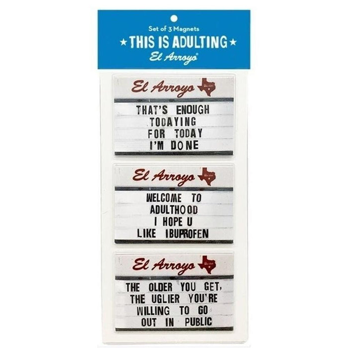 This Is Adulting Magnet Set