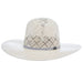 30X Shantung 4 1/2in Brim Open Crown 4 Line Band Hat