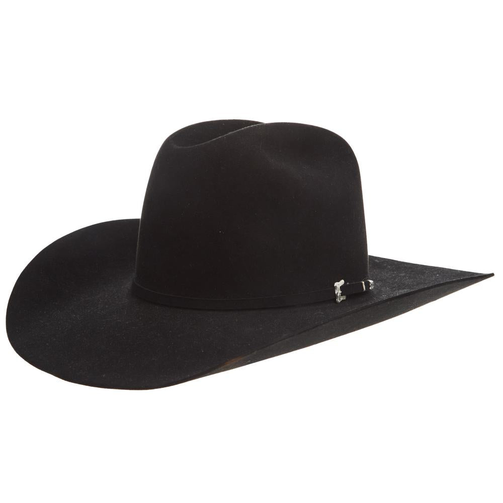 BLACK 　BRIM UP LONG FELT HAT 6X Midnight Cowboy Hat – RESISTOL