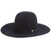 6X Midnight Navy 4 1/4in Brim Open Crown