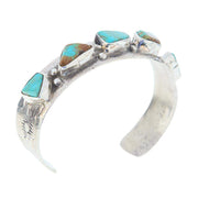 NRS 5 Stone Turquoise Cuff