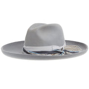 Light Grey Oceanus 4in Brim Fashion Hat