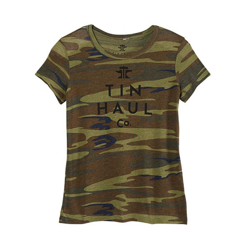 Women's Camo Logo Crop Top