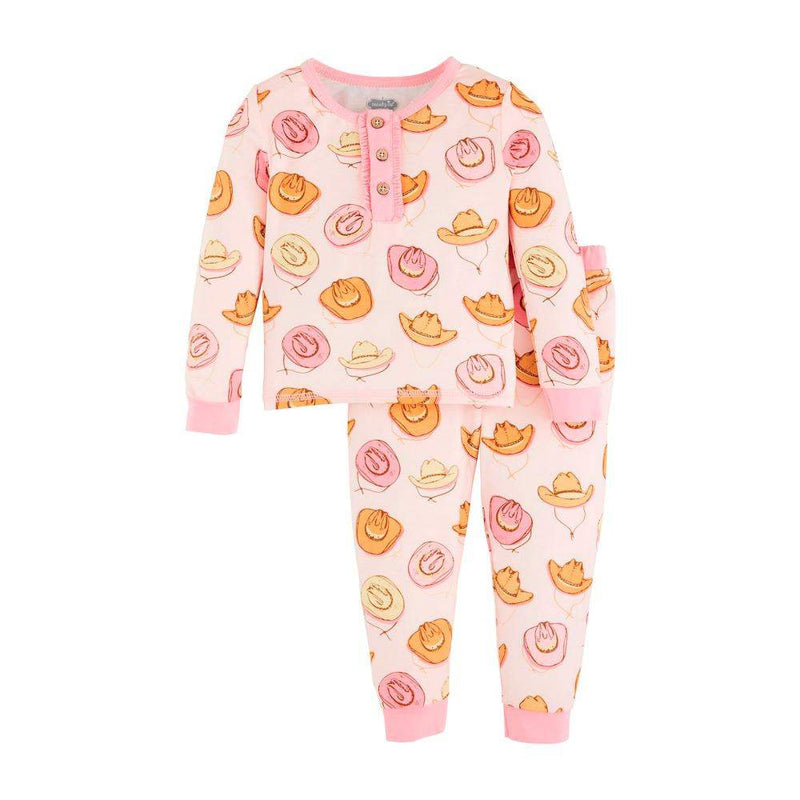 Mud Pie Cowgirl Bamboo Pj's