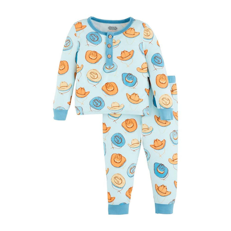 Baby Boy's Cowboy Bamboo Pj's