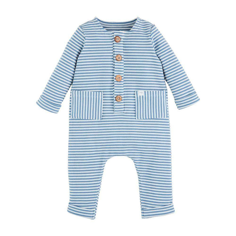 Baby Boy's Blue Stripe One Piece