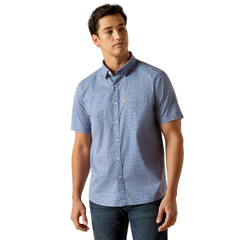 Men's Melvin Stretch Modern Fit Button Down Shirt