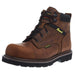 Men`s Waterproof Crazy Horse Comp Toe 6In Lace Up Work Boot