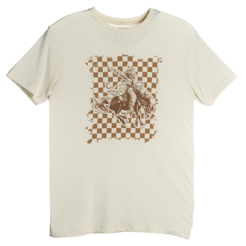 Women's Checkered Bronc Tee