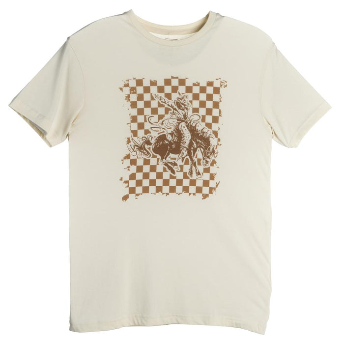 Women's Checkered Bronc Tee