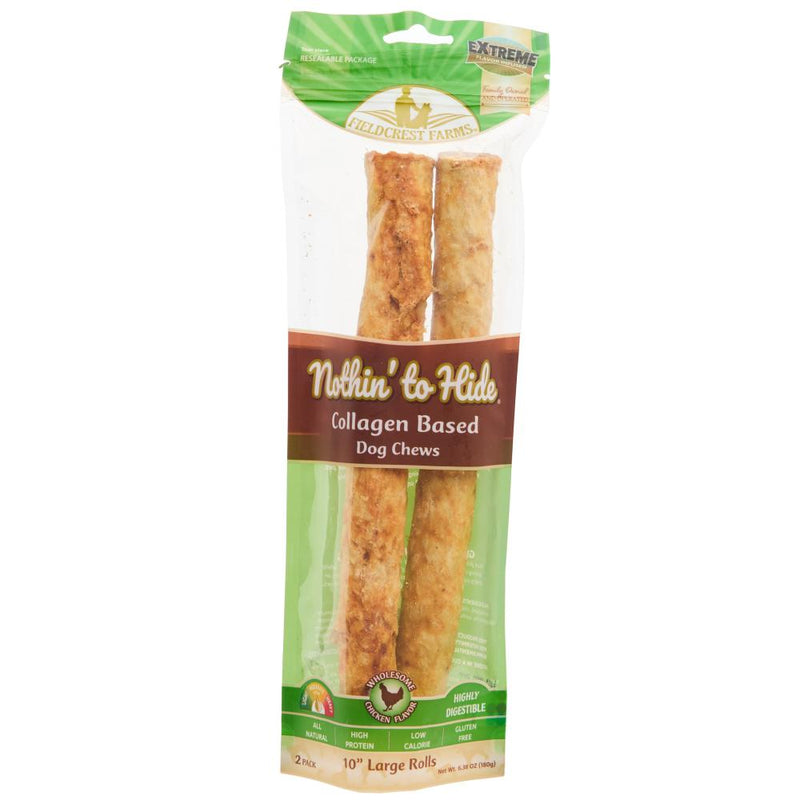 Nothin` To Hide Chicken Roll 10" (2 Pack)