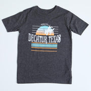 Youth Bronco Black Tee