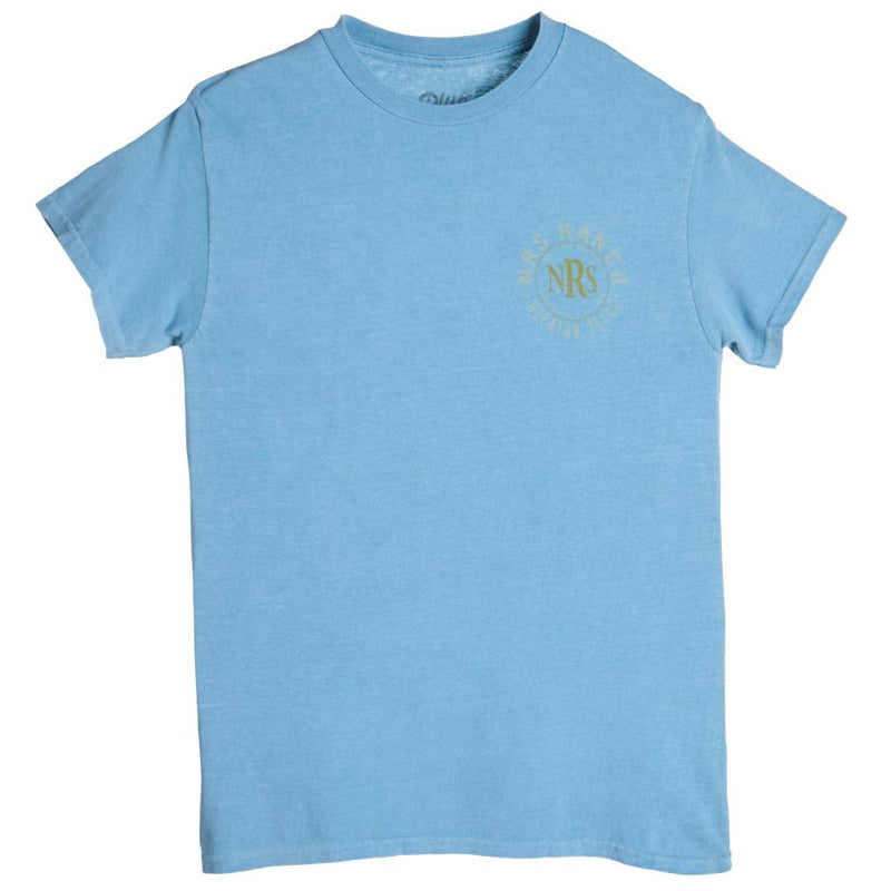 Ranch Round Logo Blue Tee