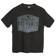 Ranch Bronc Logo Reactive Black Tee