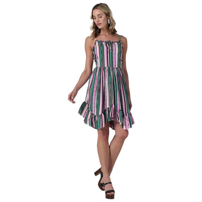 Wrangler Women's Stripe Sleeveless Dress