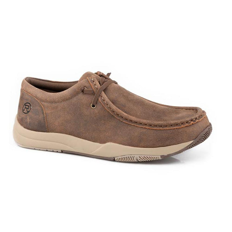 Mens Clearcut Low Leather Casual Shoe