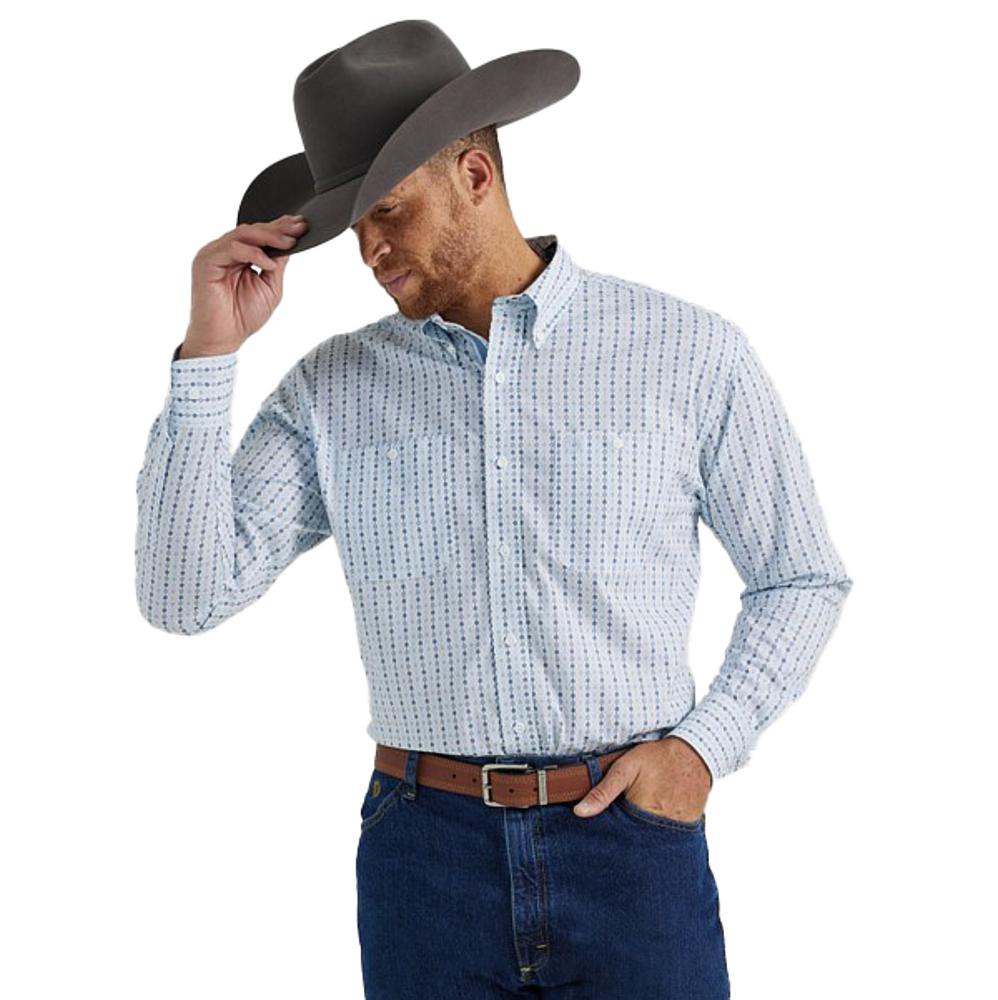 Wrangler Men - George Strait Short Sleeve (Purple) 112365411