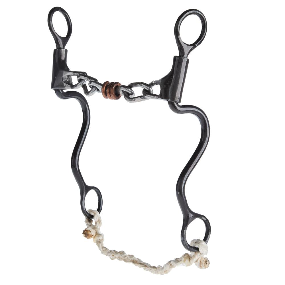 Dutton Bits Ported Chain W/ Rollers Mouth Piece