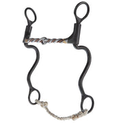 2 Piece Twisted Wire Snaffle W/CPR Wire Long Calvary Shank
