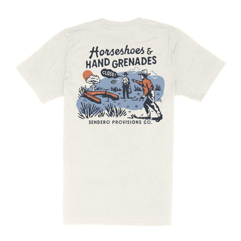 Sendero Provisions Co Men's White Close Tee