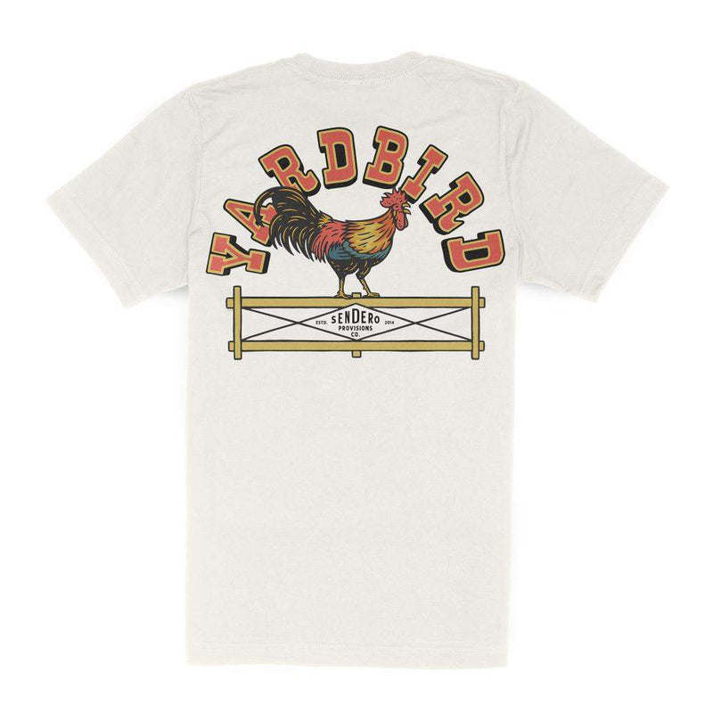 Sendero Provisions Co Men's Yardbird White Tee